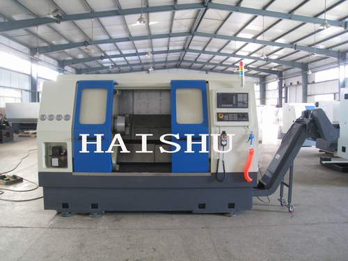 CNC550B-1 Slant bed CNC lathe exports to Vietnam